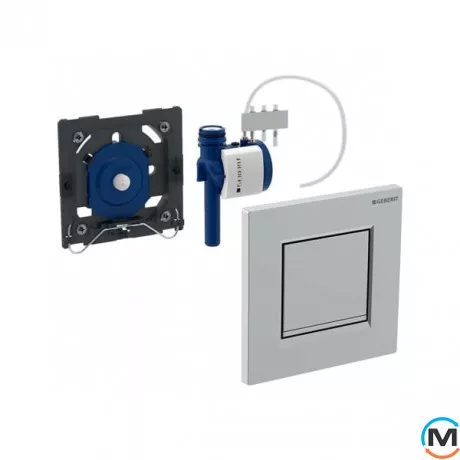 Клавіша змиву для уриналу Geberit Sigma 30, білий/хром глянсовий (116.017.KJ.1), фото , зображення 2