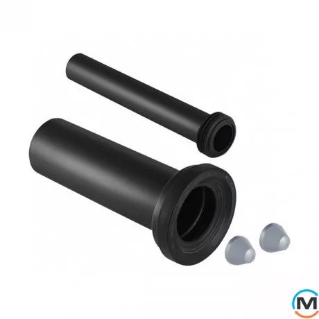 Выпускной патрубок Geberit 300 мм, черный (152.439.46.1), фото 