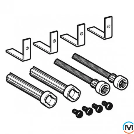 Подовжувальний комплект для змивних клавіш Geberit (240.938.00.1), фото , зображення 2