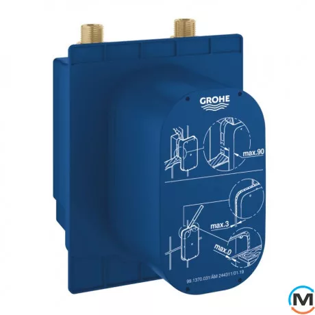 Прихований монтажний блок Grohe Eurosmart Cosmopolitan E зі змішуючим пристроєм (36339001), фото 