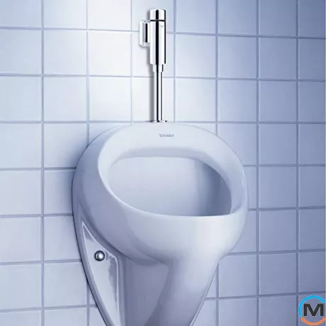 Смывное устройство для уринала Grohe Rondo, хром (37346000), фото , изображение 2