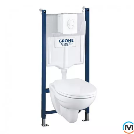 Система инсталляции Grohe Solido Compact + Skate Air, белый (39116000), фото 