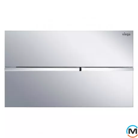 Клавіша змиву для унітазу Viega Prevista Visign for More 204, модель 8624.1, нержавіюча сталь/хром, фото , зображення 2