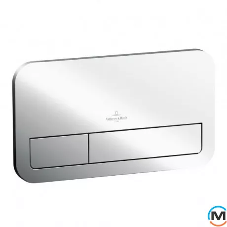 Клавиша смыва Villeroy & Boch ViConnect E 200, хром (92249061), фото 