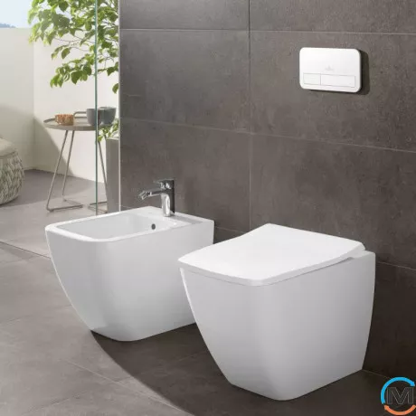 Клавиша смыва Villeroy & Boch ViConnect E 200, белая (92249068), фото , изображение 2