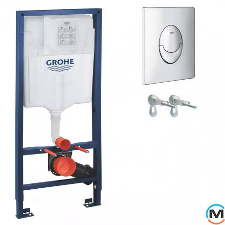 Система инсталляции для унитаза Grohe Rapid SL 3 в 1 (38721001), фото 