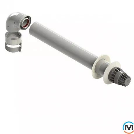 Комплект коаксіальний Ariston 60\100 Ariston - 1000мм для конденсаційних котлів, фото 