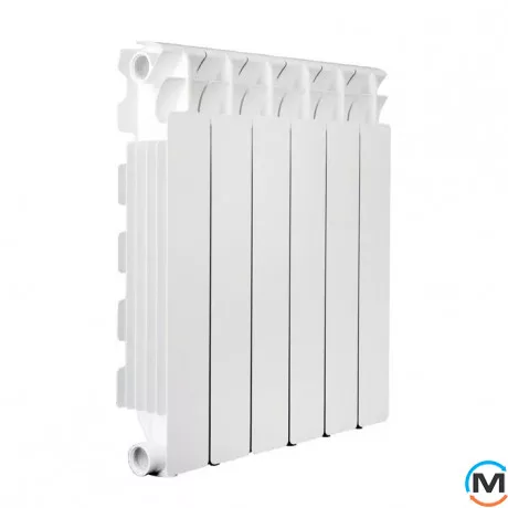 Алюминиевый радиатор Fondital (6-секций) ALETERNUM B4 350/100, Межосевое расстояние (мм): 350, Кол-во секций: 6, фото 