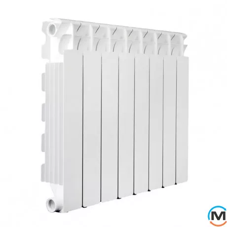 Алюминиевый радиатор Fondital (8-секций) ALETERNUM B4 350/100, Межосевое расстояние (мм): 350, Кол-во секций: 8, фото 