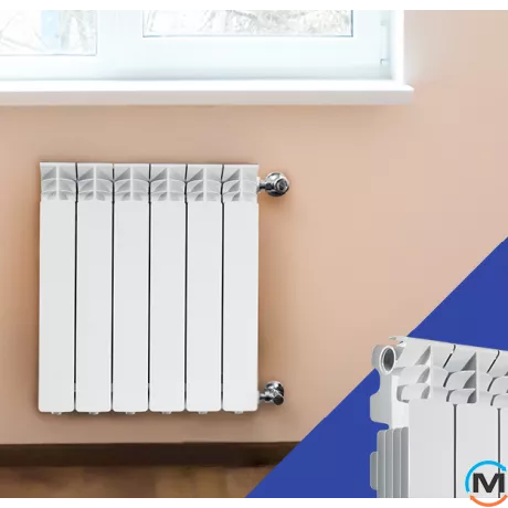 Дизайн радіатор Nova Florida (12 секцій) EXTRATHERMSERIR SUPER B4 500/100, Міжосьова відстань (мм): 500, Кількість секцій: 12, фото , зображення 2