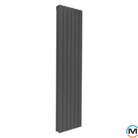 Дизайн радіатор Nova Florida (6 секцій) LEDRO S/90 2000 мм ARDESIA вертикальний, Колір: Сірий, Міжосьова відстань (мм): 2000, Кількість секцій: 6, фото , зображення 2