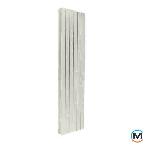 Дизайн радіатор Nova Florida (4 секції) LEDRO S/90 1800 мм PEARL вертикальний, Колір: Бежевий, Міжосьова відстань (мм): 1800, Кількість секцій: 4, фото 