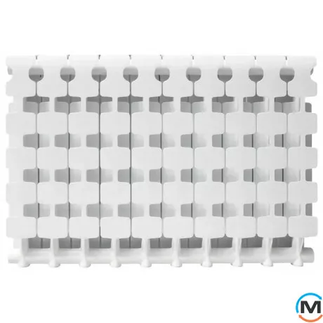 Дизайн радіатор Nova Florida (5-секцій) LIBECCIO C2 500/100, Міжосьова відстань (мм): 500, Кількість секцій: 5, фото , зображення 3