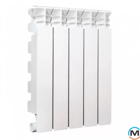 Дизайн радіатор Nova Florida (5-секцій) LIBECCIO C2 500/100, Міжосьова відстань (мм): 500, Кількість секцій: 5, фото 