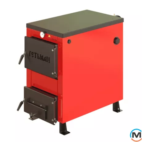 Котел твердопаливний Гетьман-17,5 кВт, Варіант: Без плити, Теплова потужність (кВт): 17.5, фото 