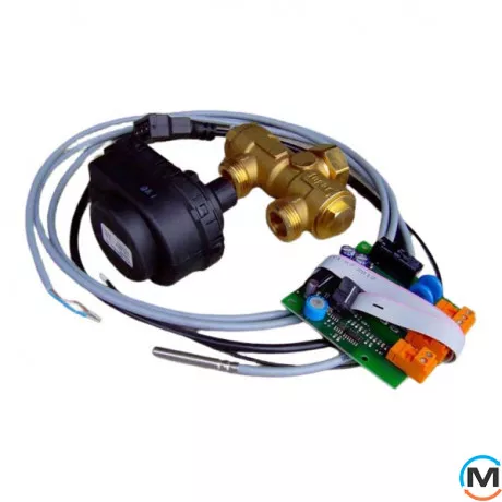 Mora 3-х ходовой запорный латунный клапан, фото , изображение 2