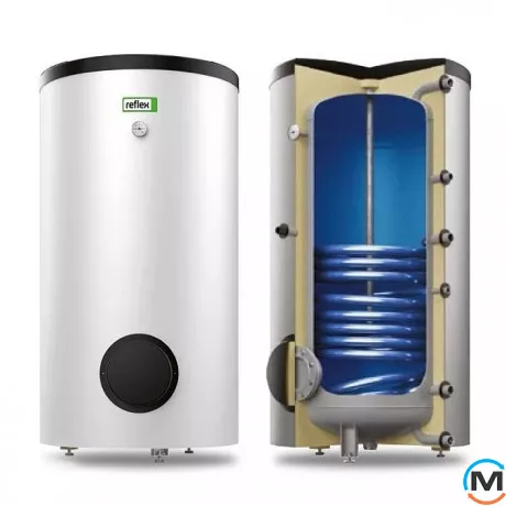 Бойлер непрямого нагріву Reflex AF/1 теплообмінник 150 л, Об'єм (л): 158, фото 