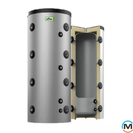 Буферна ємність Reflex HF/1 теплообмінник 1500 л, Обсяг (л): 1500, фото , зображення 2