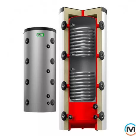 Буферна ємність Reflex HF/2 теплообмінника 1500 л, Об'єм (л): 1500, фото , зображення 2