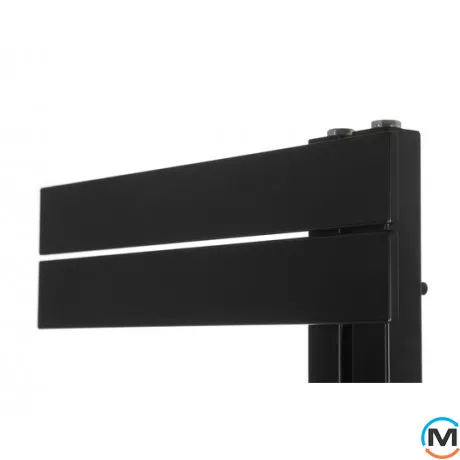 Сушка для рушників Betatherm HZ 500*1285 Чорний RAL 9005M, фото , зображення 3