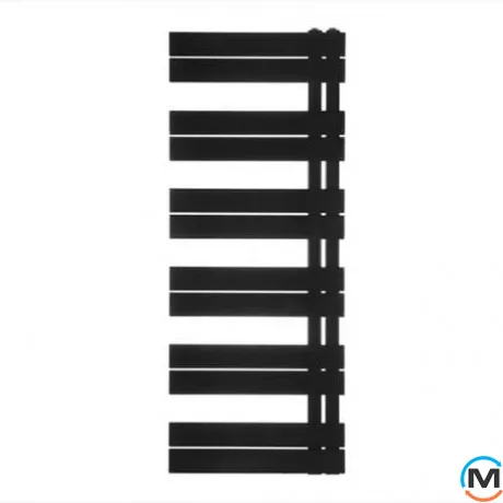 Сушка для рушників Betatherm HZ 500*1285 Чорний RAL 9005M, фото 