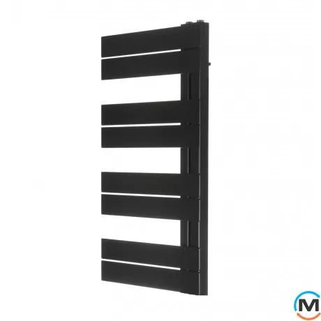 Сушка для рушників Betatherm HZ 500*834 Чорний RAL 9005M електричний 300 ВАТ лівий, фото , зображення 2