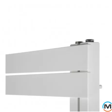 Сушка для рушників Betatherm HZ 500*834 Білий RAL 9016M електричний 300 ВАТ лівий, фото , зображення 3