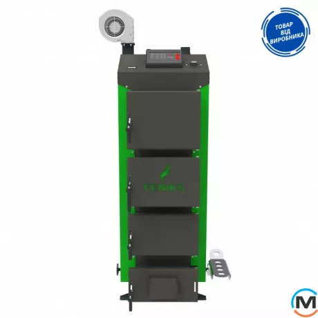 Твердопаливний котел Feniks серія N 10 кВт з автоматикою та вентилятором, Теплова потужність (кВт): 10, фото , зображення 2