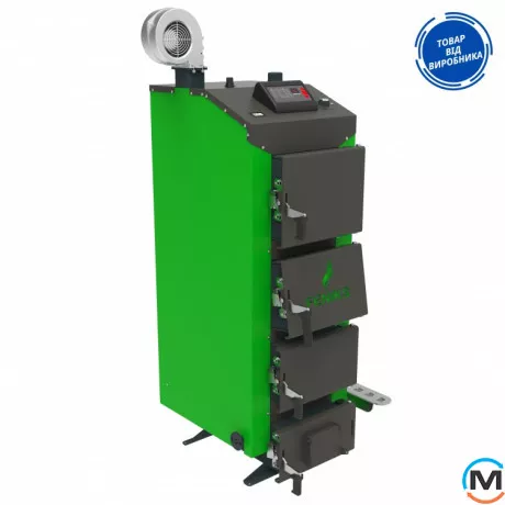 Твердопаливний котел Feniks серія N 20 кВт з автоматикою та вентилятором, Теплова потужність (кВт): 20, фото 