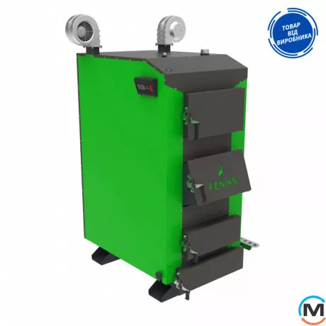Твердопаливний котел Feniks серія N 95 кВт з автоматикою та вентилятором, Теплова потужність (кВт): 95, фото 