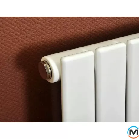 Радиатор Betatherm Blende 1 1400*394 (Белый RAL9016М, подк. №99), Цвет: Белый, Высота (мм): 1400, фото , изображение 5