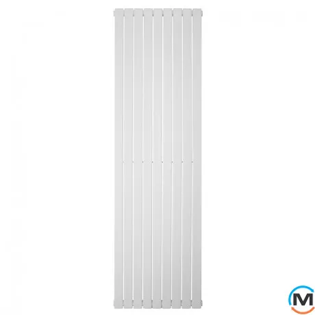 Радиатор Betatherm Blende 1 1400*394 (Белый RAL9016М, подк. №99), Цвет: Белый, Высота (мм): 1400, фото 