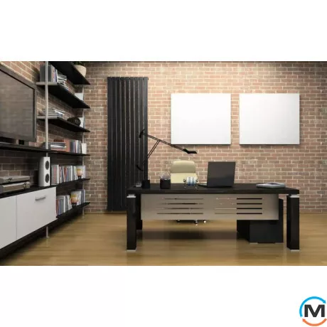 Радиатор Betatherm Blende 1 1400*394 (Черный RAL 9005M, подк. №99), Цвет: Черный, Высота (мм): 1400, фото , изображение 3