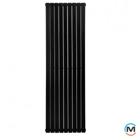 Радиатор Betatherm Blende 1 1400*394 (Черный RAL 9005M, подк. №99), Цвет: Черный, Высота (мм): 1400, фото 