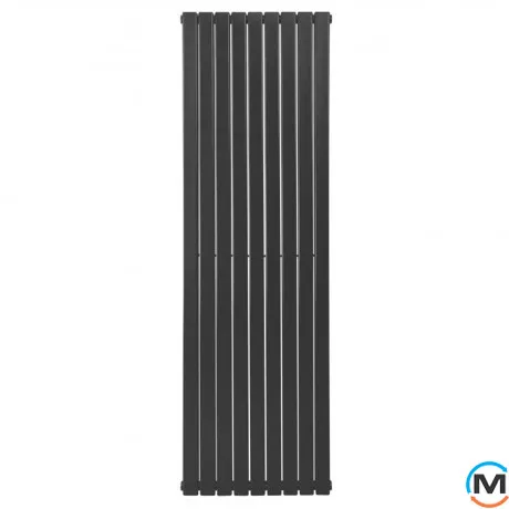 Радиатор Betatherm Blende 1 1400*394 (RAL 7024M, подк. №99), Цвет: Графит, Высота (мм): 1400, фото 