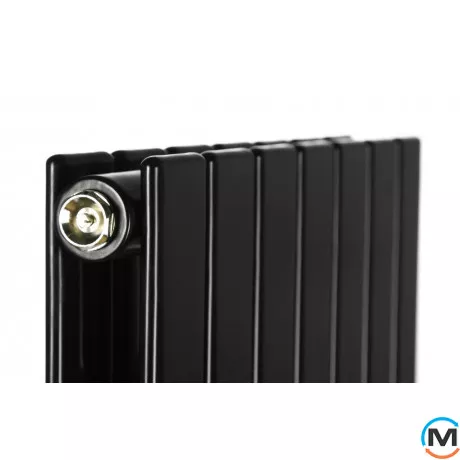 Радиатор Betatherm Blende 2 1600*394 (Черный RAL 9005M, подк. №99), Цвет: Черный, Высота (мм): 1600, фото , изображение 3