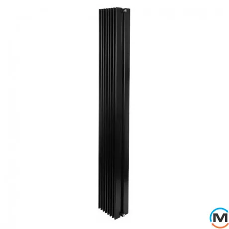 Радиатор Betatherm Metrum BM6 2180-30 1800x255x146mm Ral 9005M №66, Цвет: Черный, Длина (мм): 255, Макс. Температура (град.): 120, фото , изображение 2