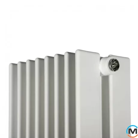 Радиатор Betatherm Metrum BM6 2180-30 1800x255x146mm Ral 9016M №66, Цвет: Белый, Длина (мм): 255, Макс. Температура (град.): 120, фото , изображение 3