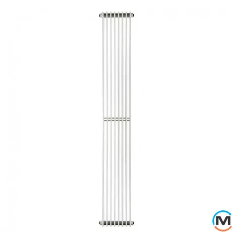 Радиатор Betatherm Metrum BM6 2180-30 1800x255x146mm Ral 9016M №66, Цвет: Белый, Длина (мм): 255, Макс. Температура (град.): 120, фото 