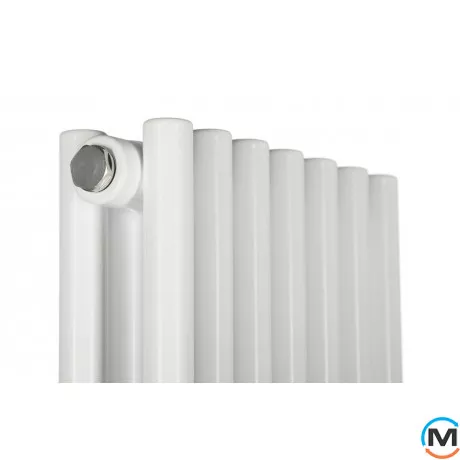 Радиатор Betatherm Praktikum 2 1800*275 (Белый RAL9016М, подк. №99), Цвет: Белый, Высота (мм): 1800, Глубина (мм): 85, Кол-во секций: 7, фото , изображение 3