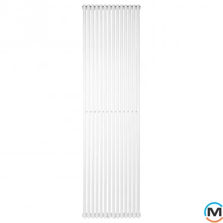 Радиатор Betatherm Praktikum 2 2000*539 (Белый RAL9016М, подк. №99), Цвет: Белый, Высота (мм): 2000, Глубина (мм): 85, Кол-во секций: 14, фото , изображение 2