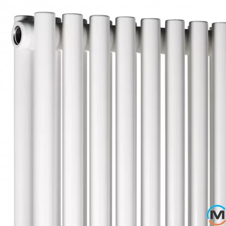 Радиатор Betatherm Praktikum 2 2000*539 (Белый RAL9016М, подк. №99), Цвет: Белый, Высота (мм): 2000, Глубина (мм): 85, Кол-во секций: 14, фото , изображение 3