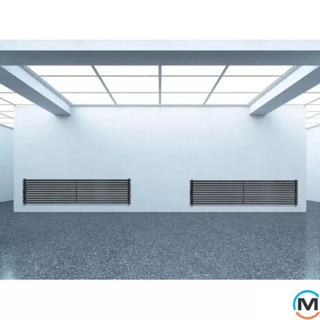 Радіатор Betatherm Praktikum PH2 425*1000 (Чорний Ral9005M підк. 34), Колір: Чорний, Довжина (мм): 1000, фото , зображення 2