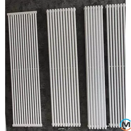 Радиатор Betatherm PS STYLE 1 1800*477 (Белый RAL9016M, подк. №99), Подключение радиатора: Нижнее, Цвет: Белый, Кол-во секций: 13, фото , изображение 4