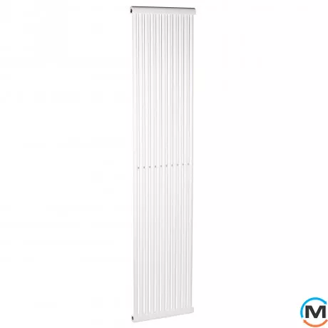 Радіатор Betatherm PS STYLE 1 1800*441 (Білий RAL9016M, підк. №34), Підключення радіатора: Бокове, Колір: Білий, Кількість секцій: 12, фото 