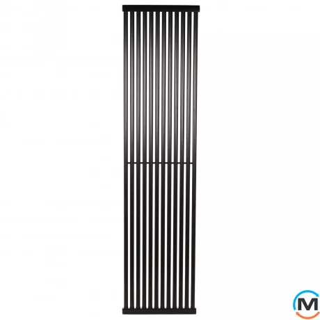 Радіатор Betatherm PS STYLE 1 1800*441 (Чорний RAL9005M, підк. №34), Підключення радіатора: Бокове, Колір: Чорний, Кількість секцій: 12, фото , зображення 2
