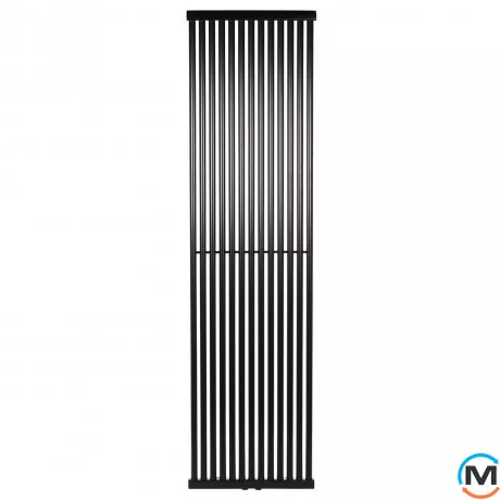Радіатор Betatherm PS STYLE 1 1800*477 (Чорний RAL9005M, підк. №99), Підключення радіатора: Нижнє, Колір: Чорний, Кількість секцій: 13, фото , зображення 2