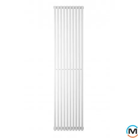 Радиатор Betatherm Quantum 1 1800*405 (Белый RAL9016M, подк. №34), Подключение радиатора: Боковое, Цвет: Белый, Высота (мм): 1800, Глубина (мм): 60, Кол-во секций: 10, фото , изображение 2