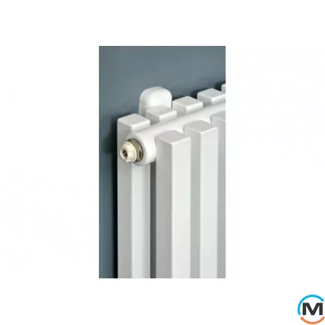 Радиатор Betatherm Quantum BQ 2 500*1005 (Белый Ral9016M подк. 88), Цвет: Белый, Кол-во секций: 25, фото , изображение 2