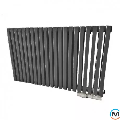 Радиатор Betatherm Quantum BQ 2 500*1205 (Черный Ral9005M подк. 88), Цвет: Черный, Кол-во секций: 30, фото 